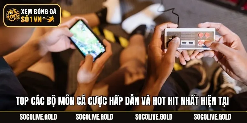 Top các bộ môn cá cược hấp dẫn và hot hit nhất hiện tại 